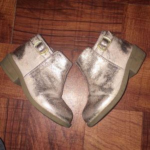 Rose Gold Booties